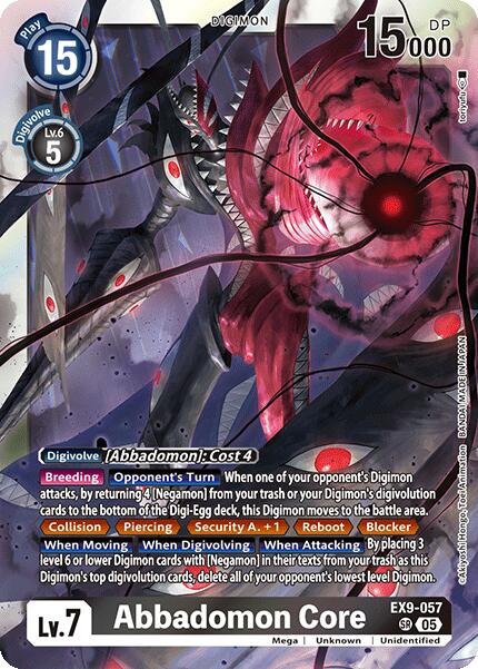 Abbadomon Core [EX9-057] [Versus Monsters] | Shuffle n Cut Hobbies & Games