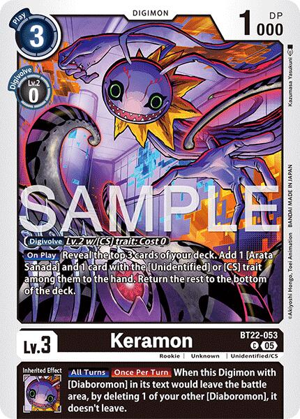 Keramon [BT22-053] [Cyber Eden] | Shuffle n Cut Hobbies & Games