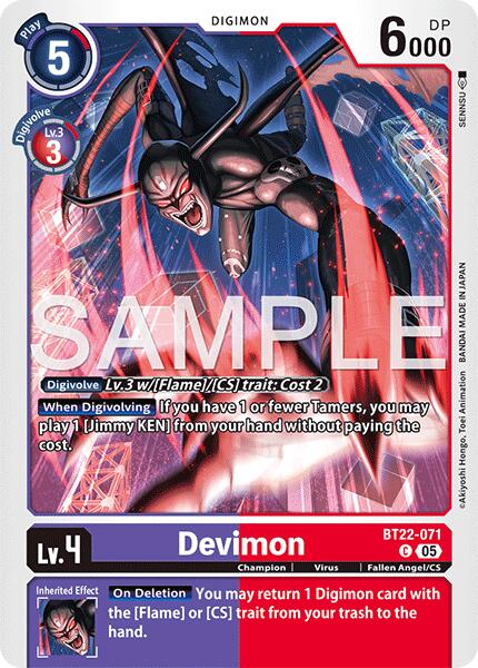 Devimon [BT22-071] [Cyber Eden] | Shuffle n Cut Hobbies & Games