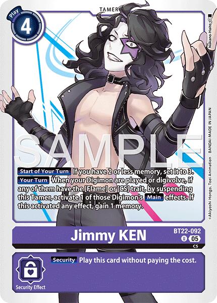 Jimmy KEN [BT22-092] [Cyber Eden] | Shuffle n Cut Hobbies & Games