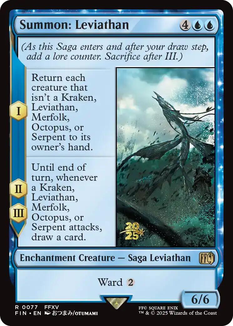 Summon: Leviathan [FINAL FANTASY Prerelease Promo] | Shuffle n Cut Hobbies & Games