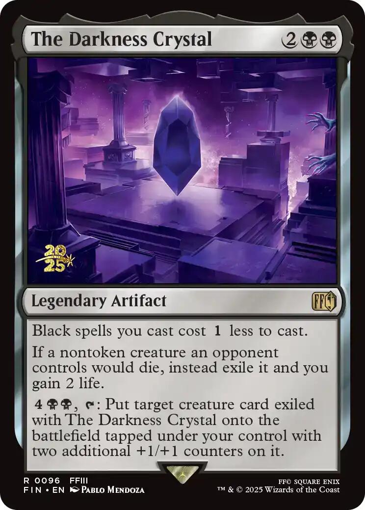 The Darkness Crystal [FINAL FANTASY Prerelease Promo] | Shuffle n Cut Hobbies & Games