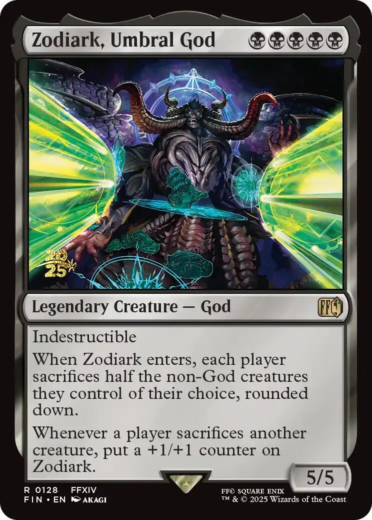 Zodiark, Umbral God [FINAL FANTASY Prerelease Promo] | Shuffle n Cut Hobbies & Games