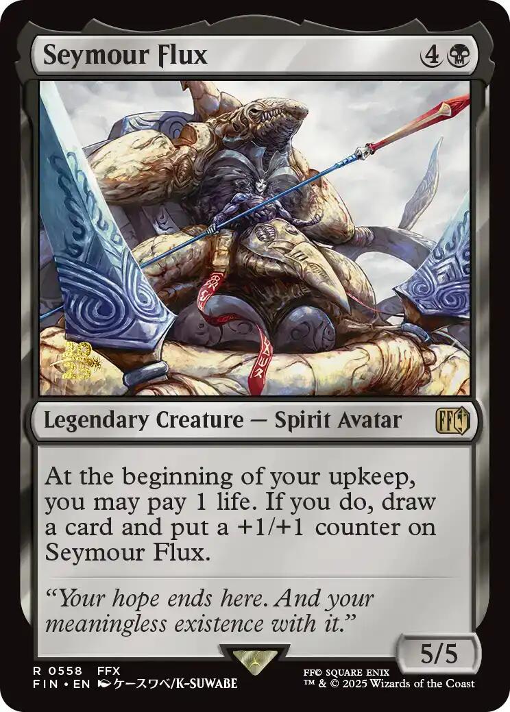 Seymour Flux [FINAL FANTASY Prerelease Promo] | Shuffle n Cut Hobbies & Games