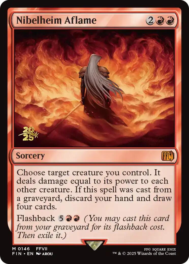 Nibelheim Aflame [FINAL FANTASY Prerelease Promo] | Shuffle n Cut Hobbies & Games