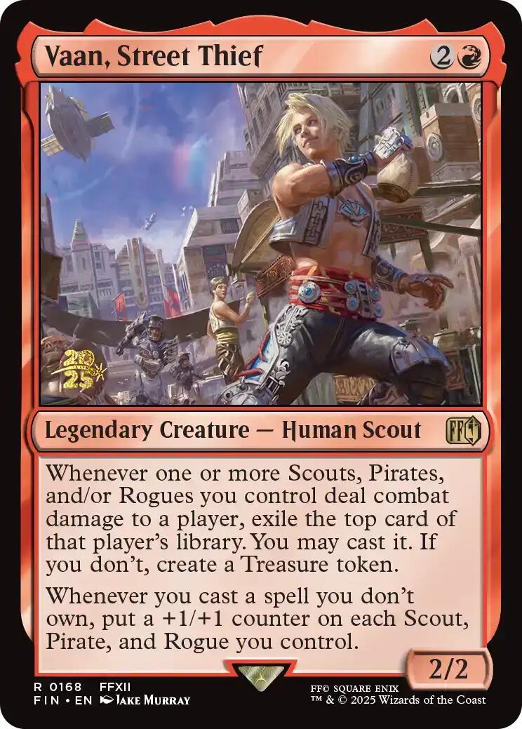 Vaan, Street Thief [FINAL FANTASY Prerelease Promo] | Shuffle n Cut Hobbies & Games