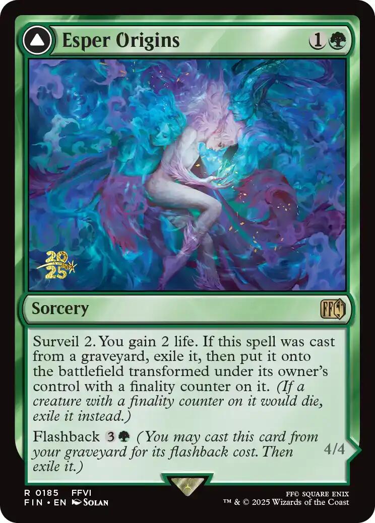 Esper Origins // Summon: Esper Maduin [FINAL FANTASY Prerelease Promo] | Shuffle n Cut Hobbies & Games