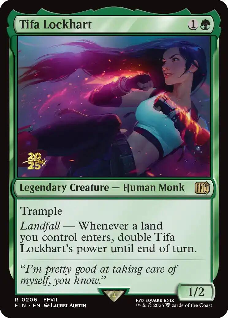 Tifa Lockhart [FINAL FANTASY Prerelease Promo] | Shuffle n Cut Hobbies & Games