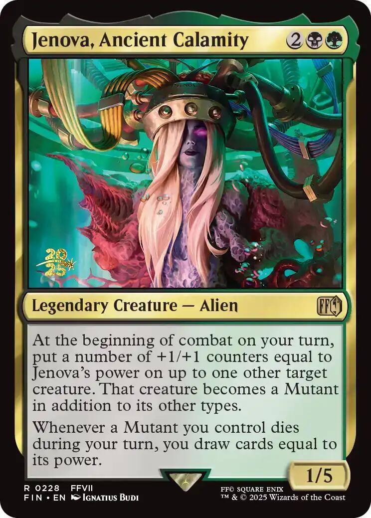 Jenova, Ancient Calamity [FINAL FANTASY Prerelease Promo] | Shuffle n Cut Hobbies & Games