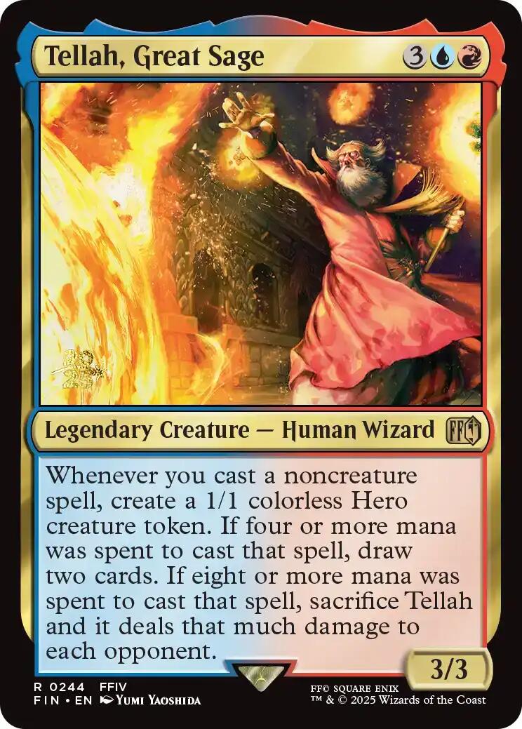 Tellah, Great Sage [FINAL FANTASY Prerelease Promo] | Shuffle n Cut Hobbies & Games