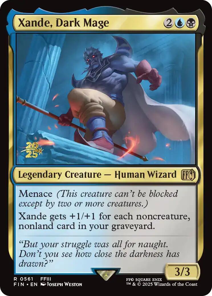 Xande, Dark Mage [FINAL FANTASY Prerelease Promo] | Shuffle n Cut Hobbies & Games