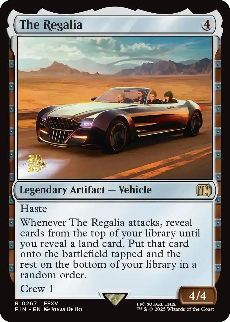 The Regalia [FINAL FANTASY Prerelease Promo] | Shuffle n Cut Hobbies & Games
