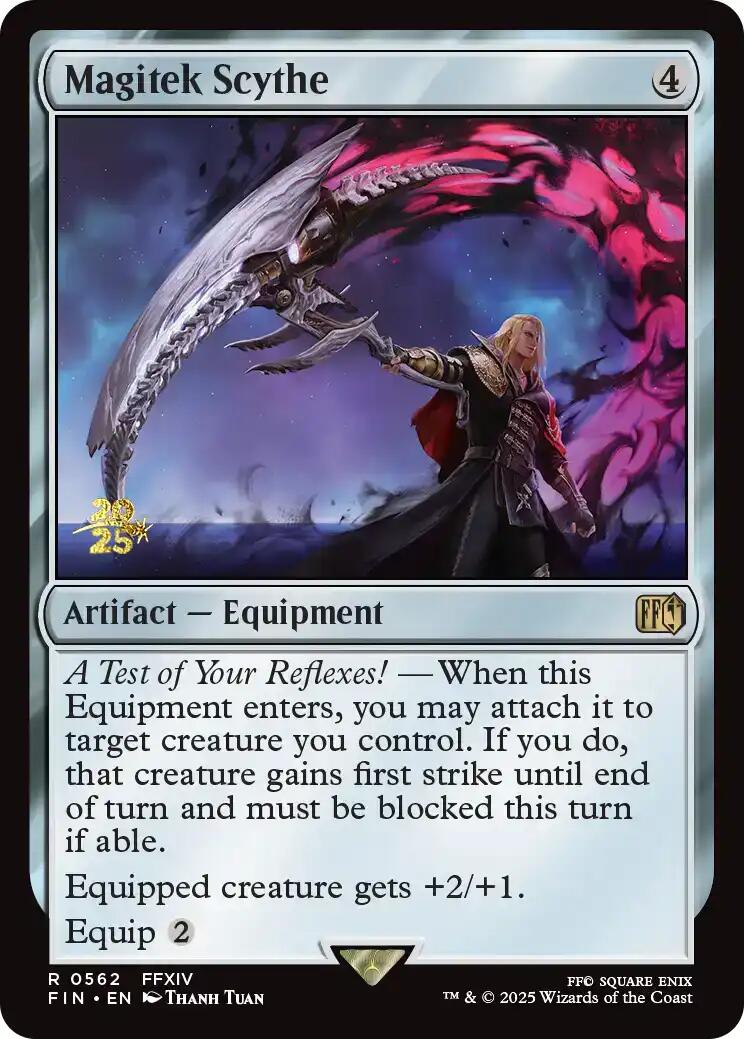 Magitek Scythe [FINAL FANTASY Prerelease Promo] | Shuffle n Cut Hobbies & Games