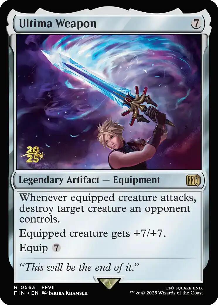 Ultima Weapon [FINAL FANTASY Prerelease Promo] | Shuffle n Cut Hobbies & Games