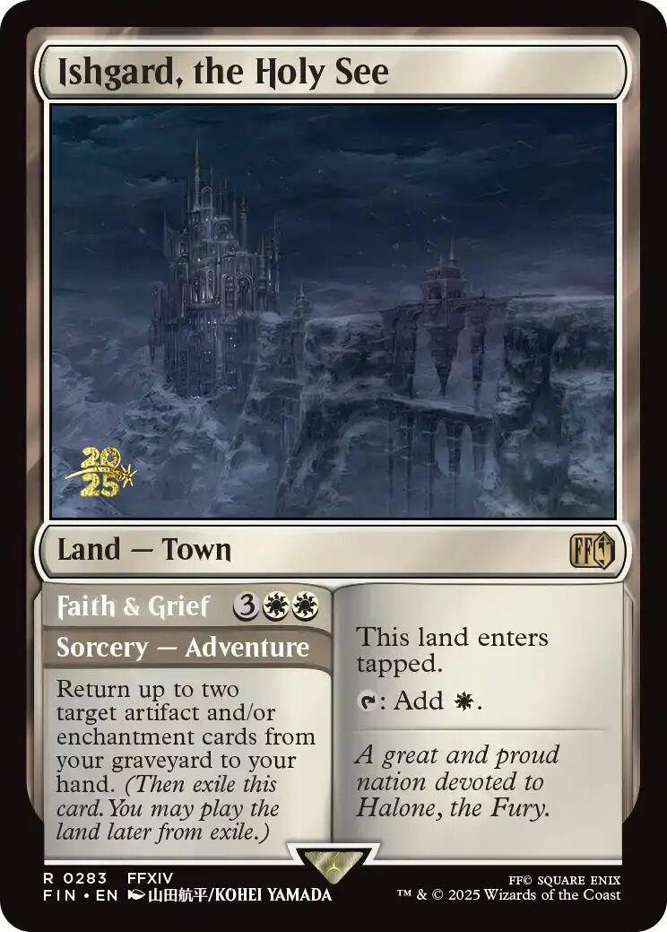 Ishgard, the Holy See [FINAL FANTASY Prerelease Promo] | Shuffle n Cut Hobbies & Games
