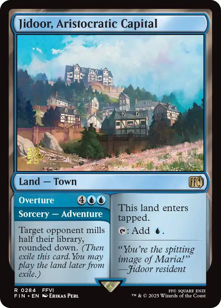 Jidoor, Aristocratic Capital [FINAL FANTASY Prerelease Promo] | Shuffle n Cut Hobbies & Games