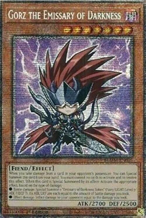 Gorz the Emissary of Darkness (Starlight Rare) [BLMM-EN005] Starlight Rare | Shuffle n Cut Hobbies & Games