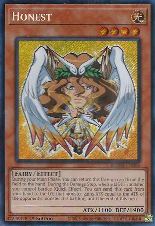 Honest [BLMM-EN006] Secret Rare | Shuffle n Cut Hobbies & Games