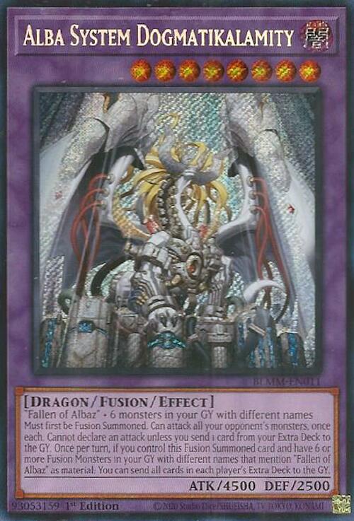 Alba System Dogmatikalamity [BLMM-EN011] Secret Rare | Shuffle n Cut Hobbies & Games