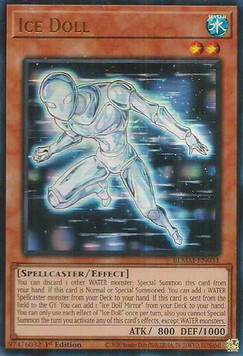 Ice Doll [BLMM-EN031] Ultra Rare | Shuffle n Cut Hobbies & Games