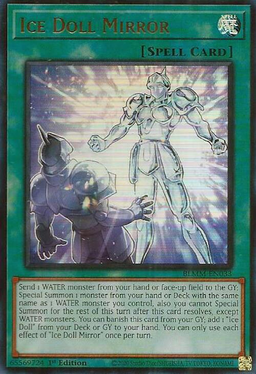 Ice Doll Mirror [BLMM-EN033] Ultra Rare | Shuffle n Cut Hobbies & Games