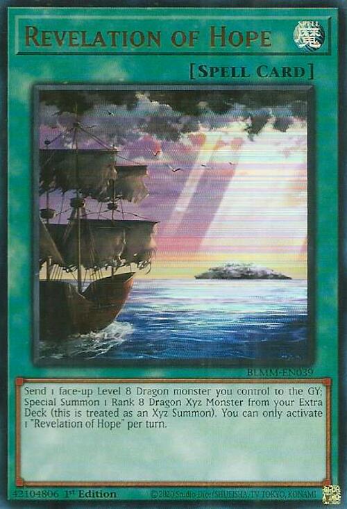 Revelation of Hope [BLMM-EN039] Ultra Rare | Shuffle n Cut Hobbies & Games