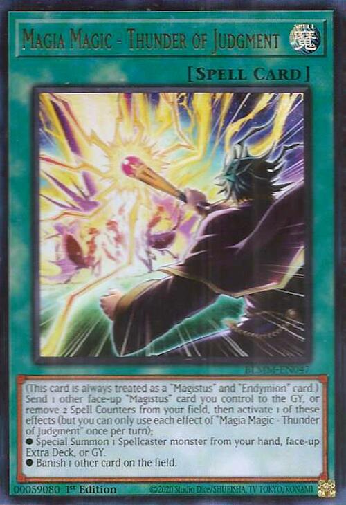 Magia Magic - Thunder of Judgment [BLMM-EN047] Ultra Rare | Shuffle n Cut Hobbies & Games