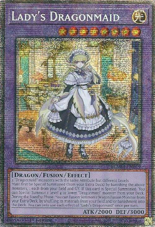 Lady's Dragonmaid (Starlight Rare) [BLMM-EN049] Starlight Rare | Shuffle n Cut Hobbies & Games