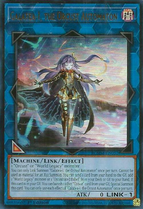 Galatea-I, the Orcust Automaton [BLMM-EN052] Ultra Rare | Shuffle n Cut Hobbies & Games
