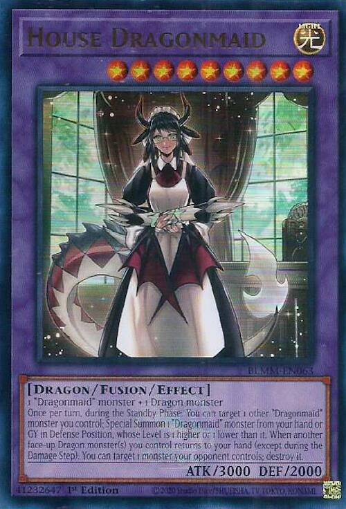House Dragonmaid [BLMM-EN063] Ultra Rare | Shuffle n Cut Hobbies & Games