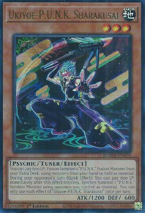 Ukiyoe-P.U.N.K. Sharakusai [BLMM-EN070] Ultra Rare | Shuffle n Cut Hobbies & Games
