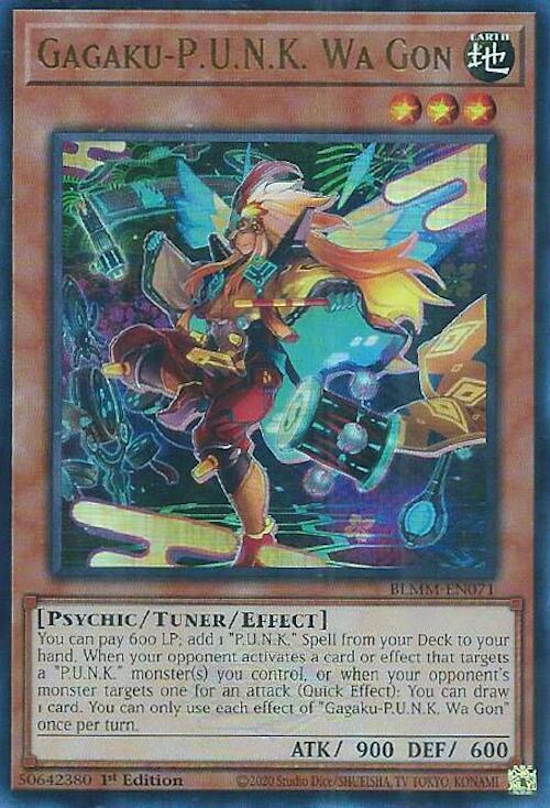 Gagaku-P.U.N.K. Wa Gon [BLMM-EN071] Ultra Rare | Shuffle n Cut Hobbies & Games