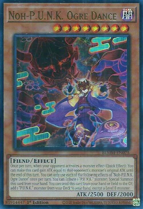 Noh-P.U.N.K. Ogre Dance [BLMM-EN075] Ultra Rare | Shuffle n Cut Hobbies & Games