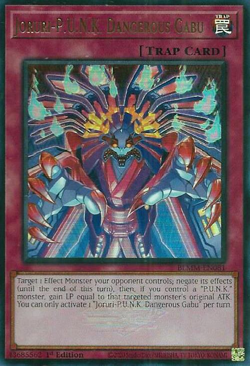 Joruri-P.U.N.K. Dangerous Gabu [BLMM-EN081] Ultra Rare | Shuffle n Cut Hobbies & Games