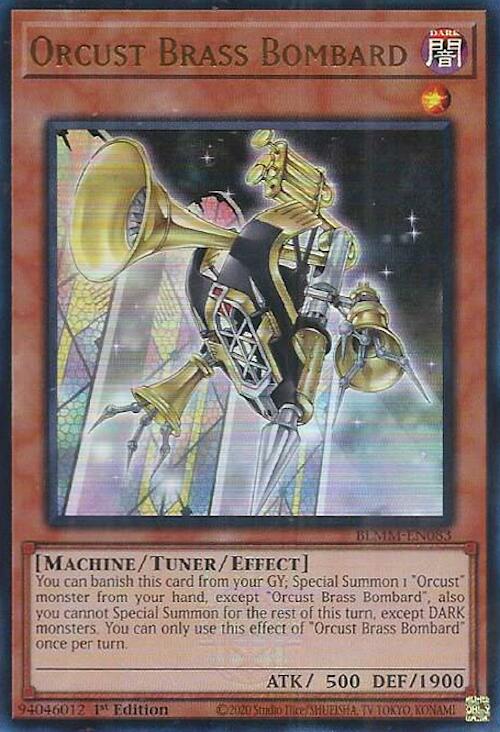 Orcust Brass Bombard [BLMM-EN083] Ultra Rare | Shuffle n Cut Hobbies & Games