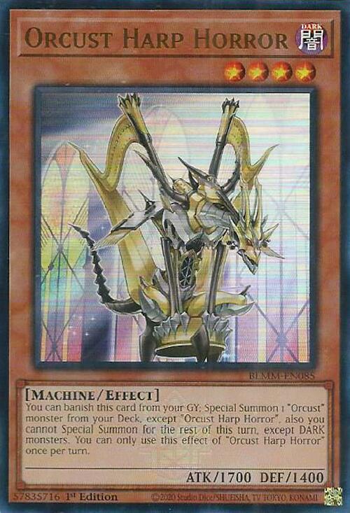 Orcust Harp Horror [BLMM-EN085] Ultra Rare | Shuffle n Cut Hobbies & Games