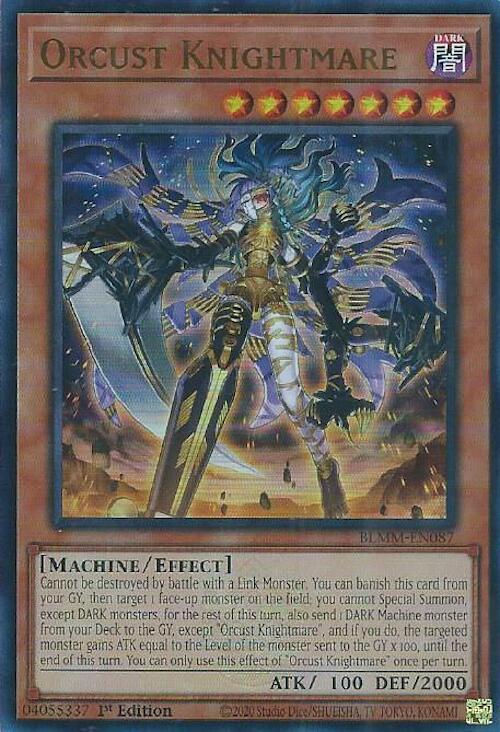 Orcust Knightmare [BLMM-EN087] Ultra Rare | Shuffle n Cut Hobbies & Games