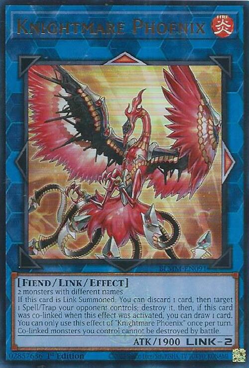 Knightmare Phoenix [BLMM-EN091] Ultra Rare | Shuffle n Cut Hobbies & Games