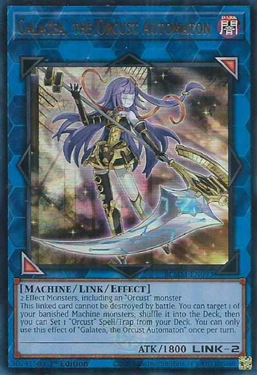 Galatea, the Orcust Automaton [BLMM-EN093] Ultra Rare | Shuffle n Cut Hobbies & Games