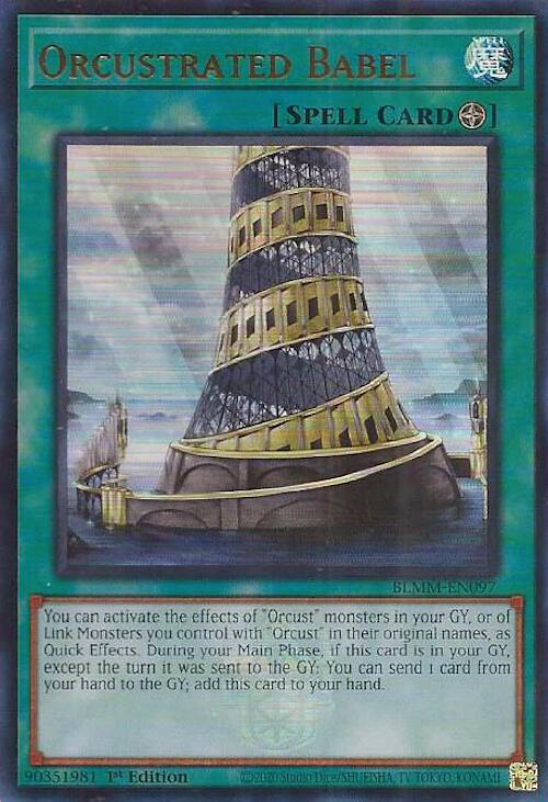Orcustrated Babel [BLMM-EN097] Ultra Rare | Shuffle n Cut Hobbies & Games