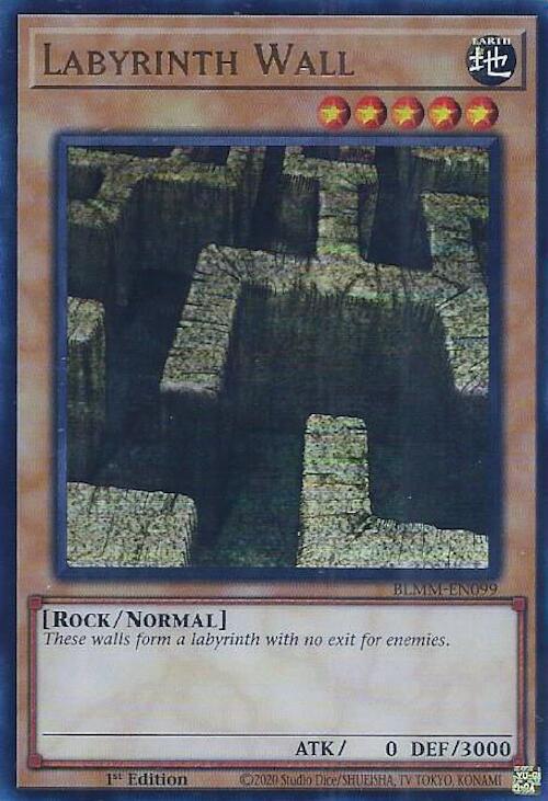 Labyrinth Wall [BLMM-EN099] Ultra Rare | Shuffle n Cut Hobbies & Games
