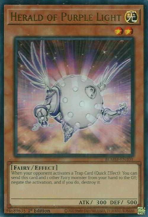 Herald of Purple Light [BLMM-EN101] Ultra Rare | Shuffle n Cut Hobbies & Games
