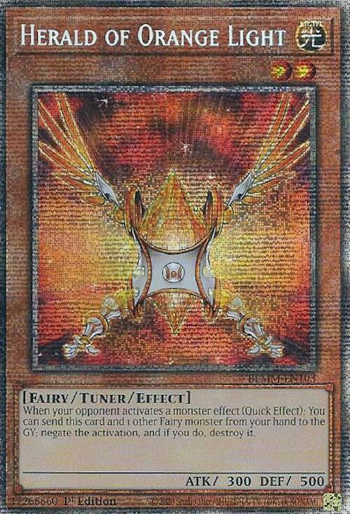 Herald of Orange Light (Starlight Rare) [BLMM-EN103] Starlight Rare | Shuffle n Cut Hobbies & Games