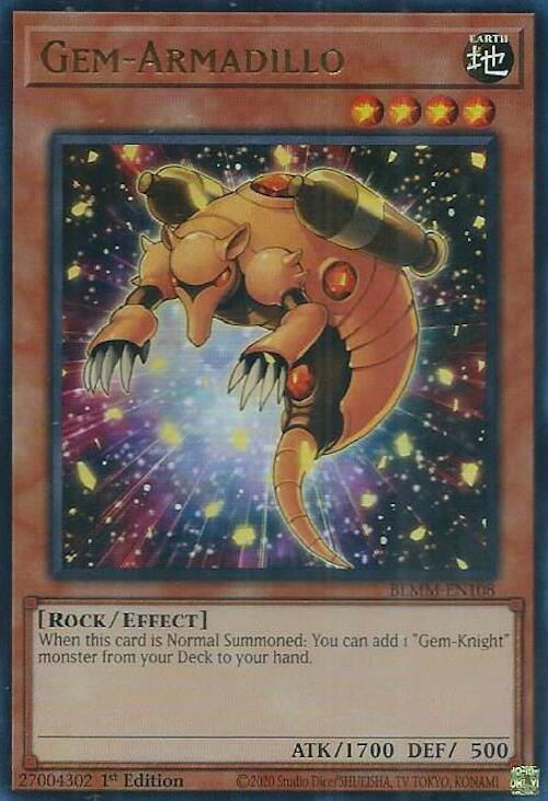 Gem-Armadillo [BLMM-EN108] Ultra Rare | Shuffle n Cut Hobbies & Games