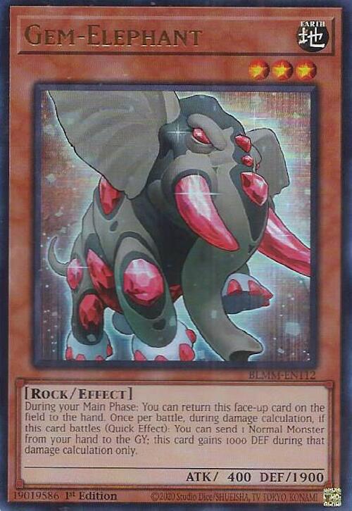 Gem-Elephant [BLMM-EN112] Ultra Rare | Shuffle n Cut Hobbies & Games