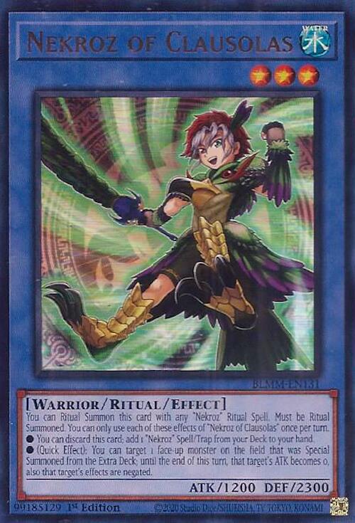 Nekroz of Clausolas [BLMM-EN131] Ultra Rare | Shuffle n Cut Hobbies & Games