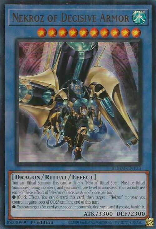Nekroz of Decisive Armor [BLMM-EN133] Ultra Rare | Shuffle n Cut Hobbies & Games