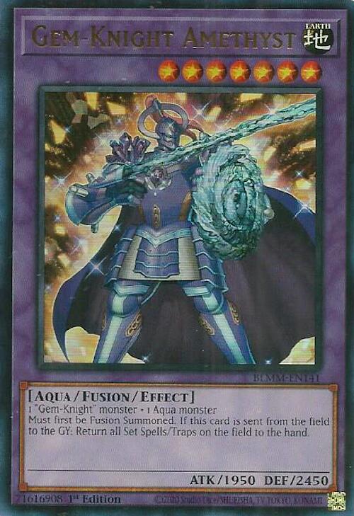 Gem-Knight Amethyst [BLMM-EN141] Ultra Rare | Shuffle n Cut Hobbies & Games