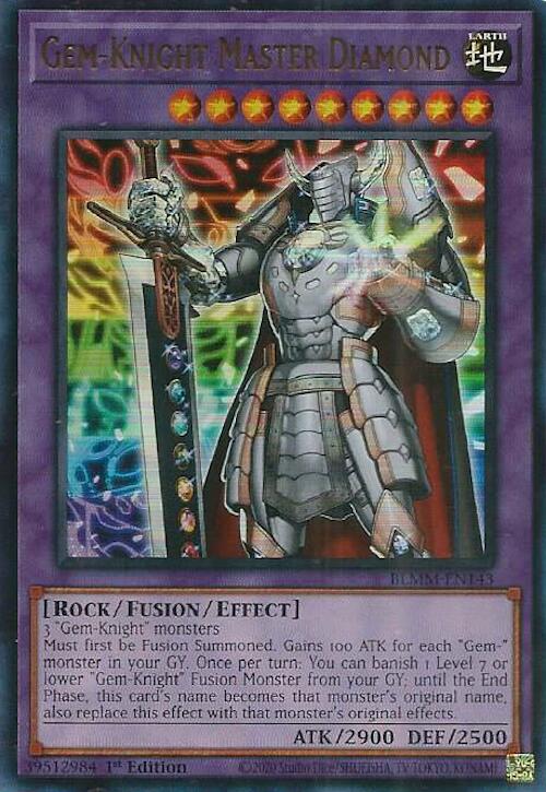 Gem-Knight Master Diamond [BLMM-EN143] Ultra Rare | Shuffle n Cut Hobbies & Games