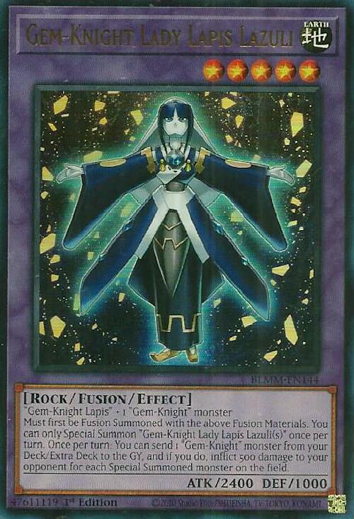 Gem-Knight Lady Lapis Lazuli [BLMM-EN144] Ultra Rare | Shuffle n Cut Hobbies & Games